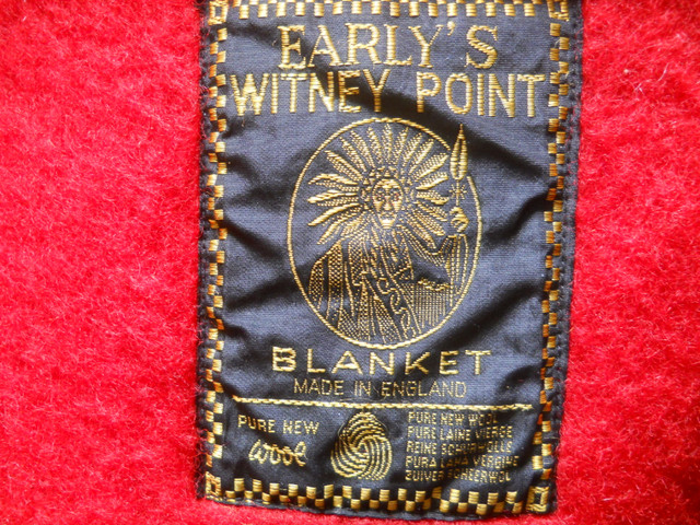 Vintage Early's Witney Point 5 Point Pure New Wool Blanket in Arts & Collectibles in Ottawa - Image 2