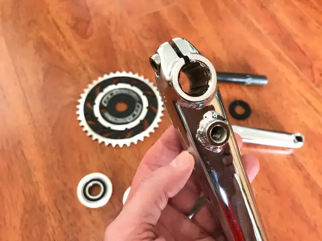 BMX GT (180mm) vintage 3 Piece crank set + American BB! | BMX