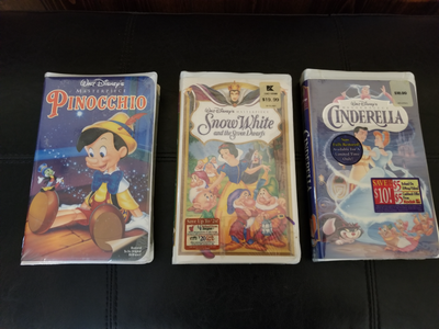 VHS Disney VHS Videos New/Sealed, View more