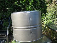 DRYER DRUM for a FIRE PIT