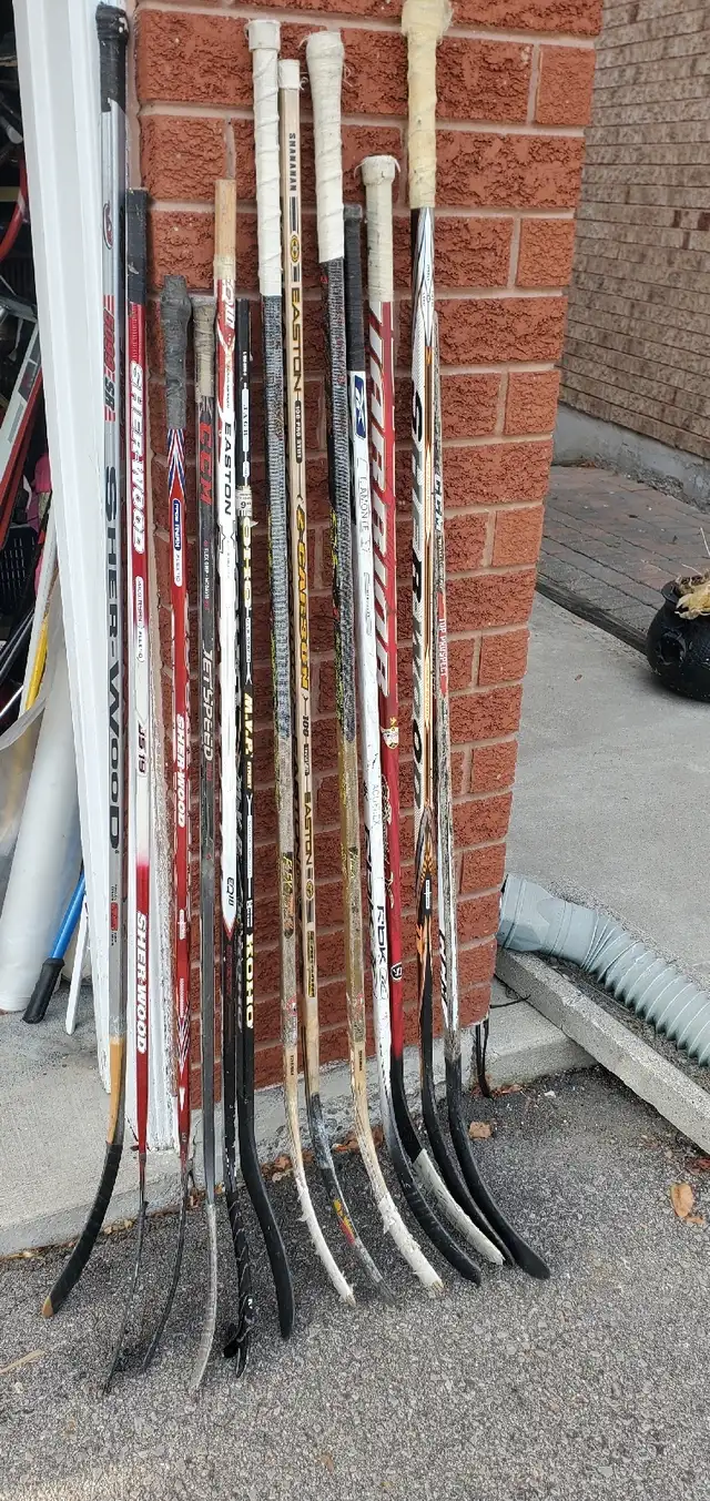 Various Brand Name Hockey Sticks in Hockey in City of Toronto - Image 7