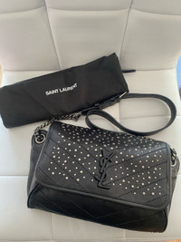 Saint Laurent Star Studded Crossbody/Belt Bag