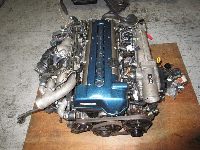 MOTEUR TOYOTA ARISTO 3.0L 2JZGTE TURBO VVTI ENGINE JDM 2JZ-GTE dans Moteur, Pièces de Moteur  à Ouest de l’Île