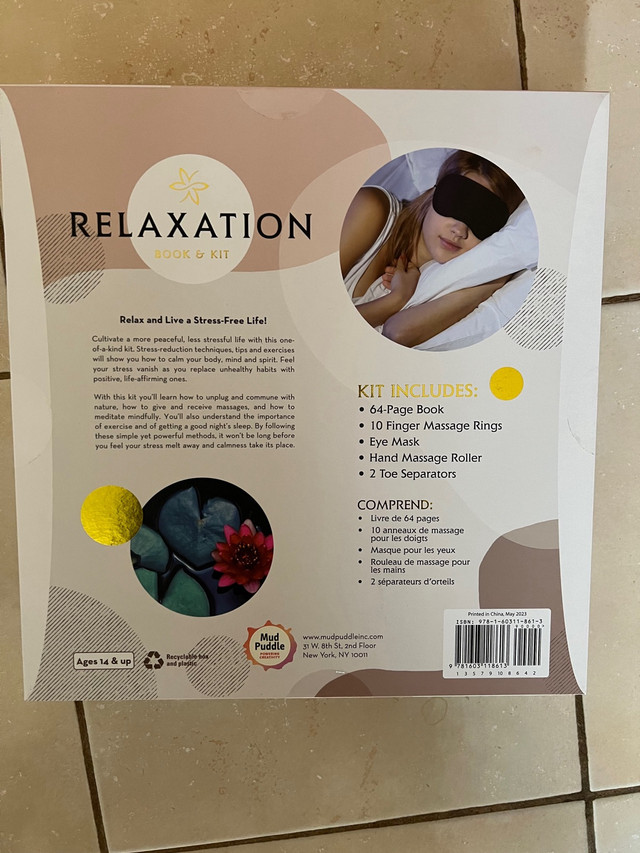 Relaxation Book & Kit in Other in Markham / York Region - Image 2