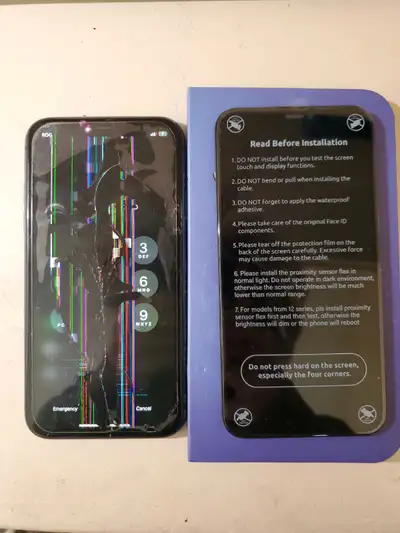 New AAA+++ high quality lcd replacement screen available for iphone 11 with truetone programming and...