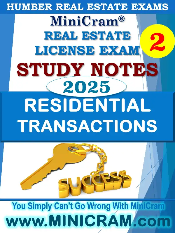 2025 UPDATE-SAVE 20% HUMBER Real Estate Exam Prep - MiniCram.com62863255263363121
