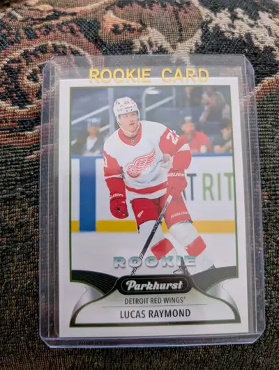 2021-22 parkhurst Lucas Raymond #282 (Rookie)