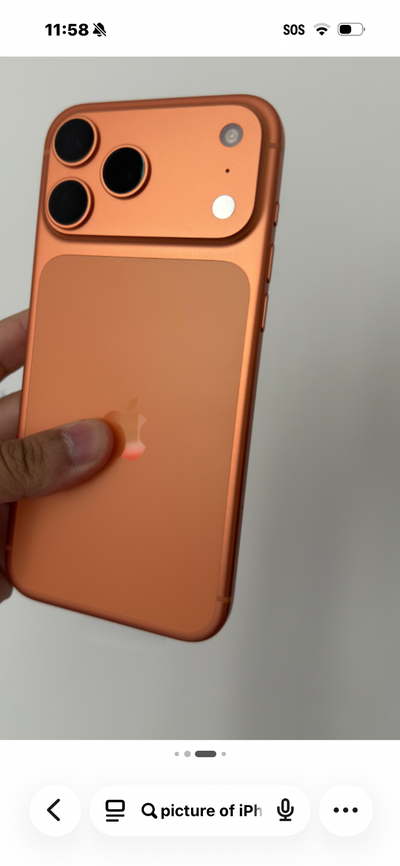 iPhone pro max 17 256 GB $800, View more