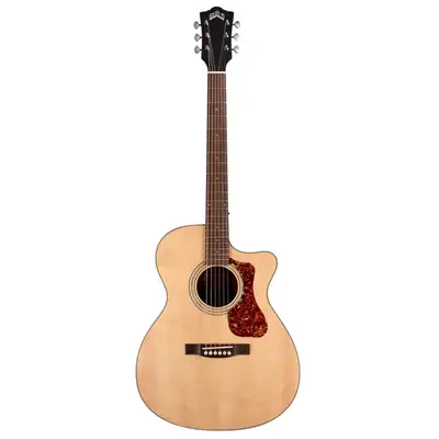Guild OM-240CE Acoustic Electric Guitar - Natural, View more