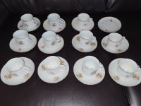 cappuccino coffee cups and saucer set
