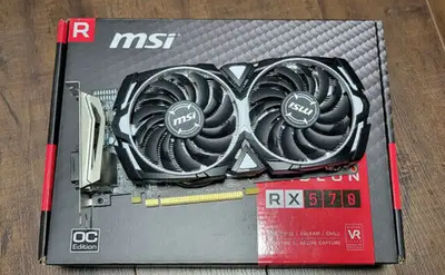 MSI AMD Radeon RX 570 Armor 8GB GDDR5 Gaming Graphics Card, View more