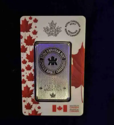 LINGOT 1 OZ  ARGENT, View more