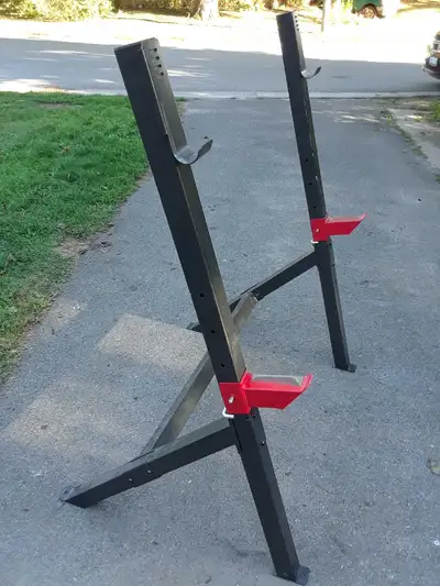 squat rack and bench press, View more