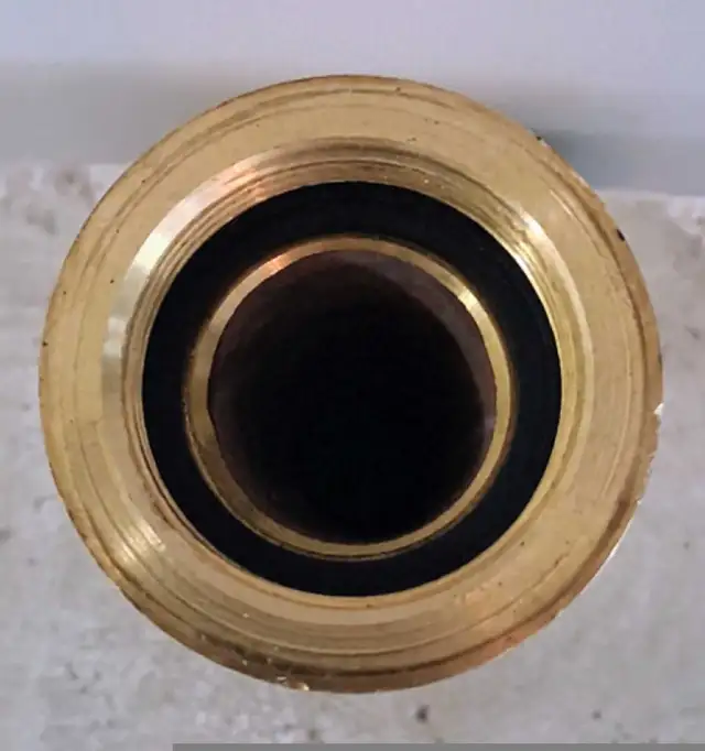 ANTIQUE BRASS FIRE HOSE NOZZLE64840219094402123