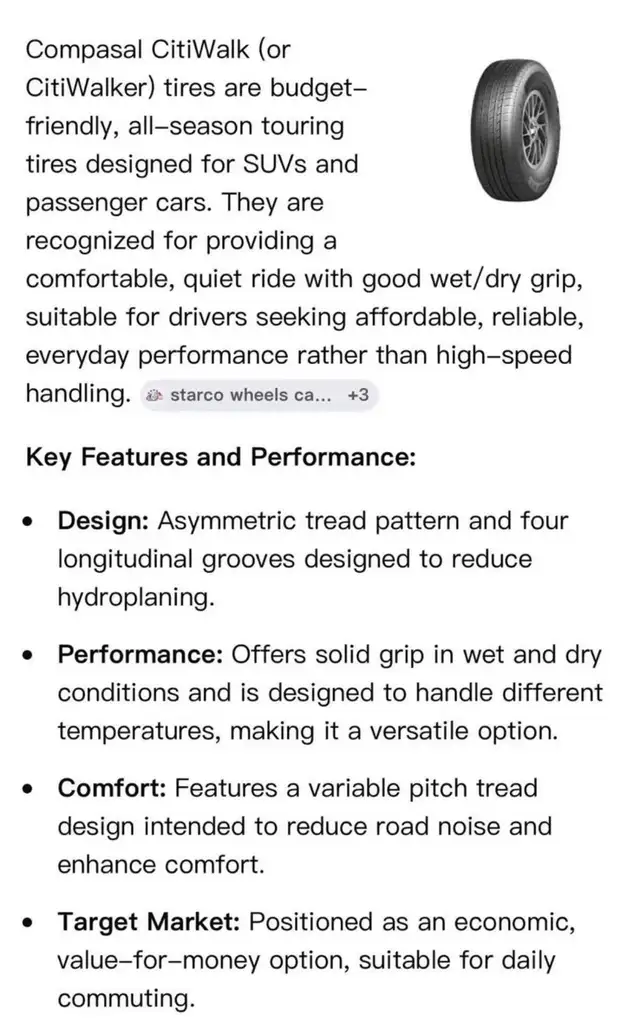 4X225/65/R17 Compasal summer tires on Toyota mags from rav4 in Tires & Rims in City of Montréal - Image 7