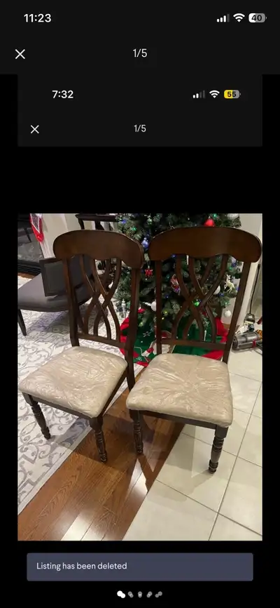 Dining Chairs price for 2, View more