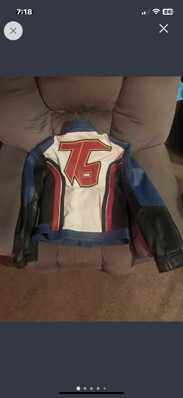 Cosplay Soldier 76 leather jacket in Costumes in Regina - Image 2
