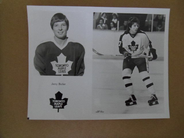 TORONTO MAPLE LEAFS-8x10 Black And White Player Photos. in Arts & Collectibles in Oakville / Halton Region - Image 3