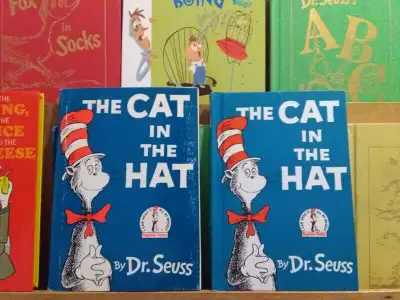 ❣️ Dr. Seuss Books The Cat in the Hat Hardcover & Paperback, View more