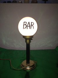 Older Bar Lamp - Round
