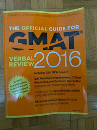 GMAT Verbal Guide   Book