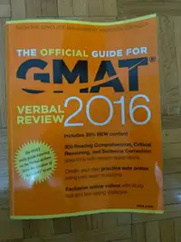 GMAT Verbal Guide   Book
