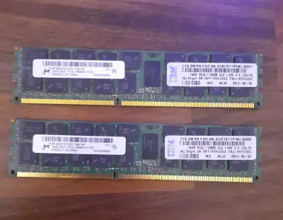 32GB (2x16gb)DDR3 ECC server RAM, View more