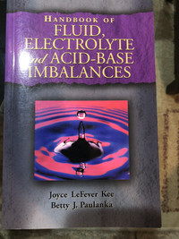 Fluid, electrolytes and acid-base imbalances textbook