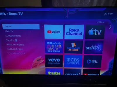 Roku 4K smart Tv with remote no stand, View more
