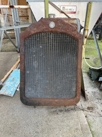 1928 Willys Knight Grill and Radiator 