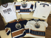 Oilers kid’s jerseys  various sizes