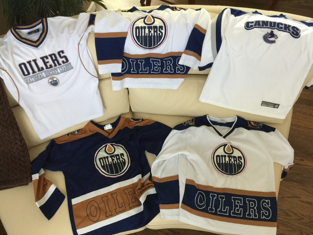 Oilers kid’s jerseys  various sizes in Kids & Youth in Edmonton