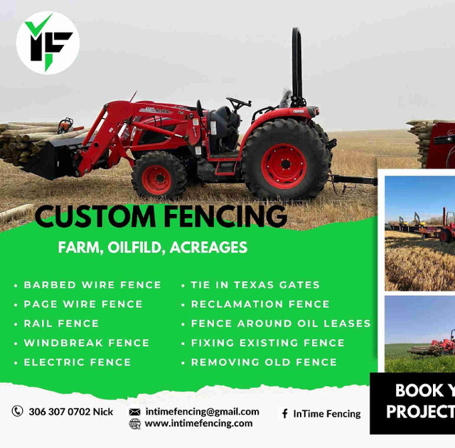 Custom Farm Fencing  in Fence, Deck, Railing & Siding in Regina