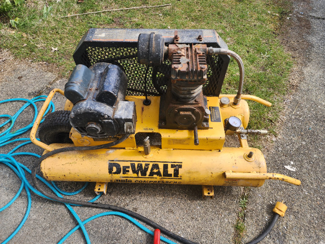 Dewalt wheelbarrow air compressor in Power Tools in Burnaby/New Westminster
