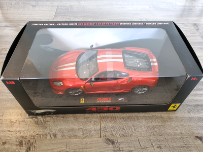 Rare BNIB Sealed Box L2973 Hot Wheels Elite Ferrari 430 Scuderia Red 1