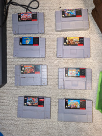 Snes titles, great titles
