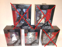 Star Wars 40th Black Series Titanium Series 3.75" figures "READ