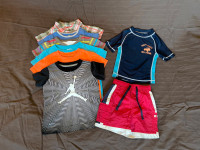 Over 35 items: Sleep sack, Baby boy onesies pants jumpers, bib