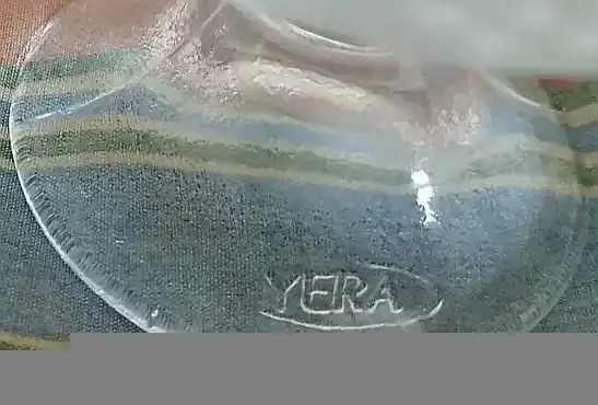 2 YERA GLASS FOOTED BOWLS587820070392320001