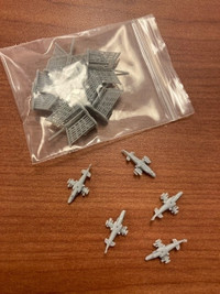 3D Printed 1/700 Scale Ka-50 Helicopters