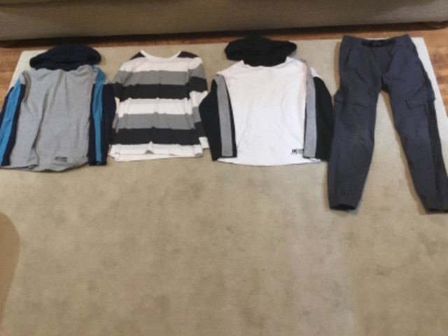BOYS LONG SLEEVE SHIRTS AND CARGO PANTS in Kids & Youth in Oakville / Halton Region
