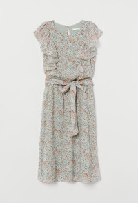 H&M Maternity Mint Floral Dress - S