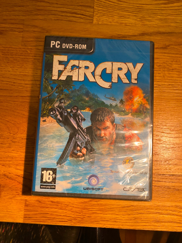 Far Cry - PC DVD-ROM (New & Sealed) Crytek/Ubisoft (PEGI 16+) dans Jeux pour PC  à Ville de Montréal