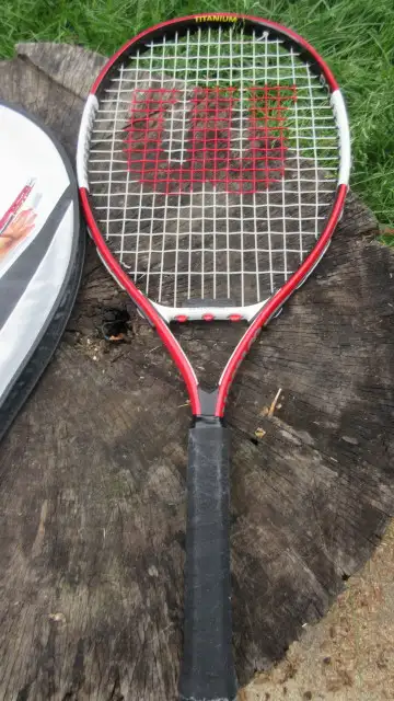 Wilson Roger Federer junior titanium tennis racket, View more