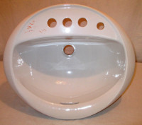 Vintage vanity sink - "New"