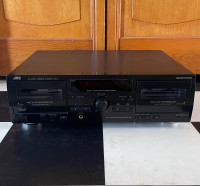 JVC W254 Double Cassette Deck / Dual Tape Player Recorder EX!!