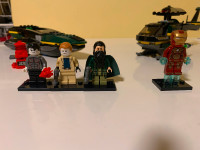 Lego ninjago iron man 3. Ten rings boat & helicopter