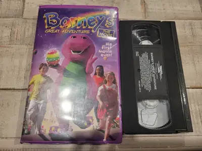 Barney's Great Adventure vhs, View more