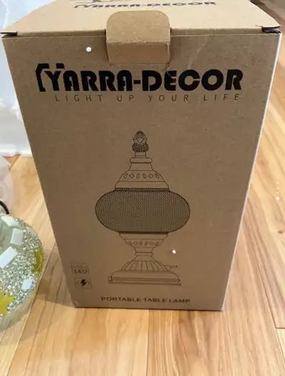 Yarra-Decor Turkish Moroccan Lamp With Rechargeable Battery, View more