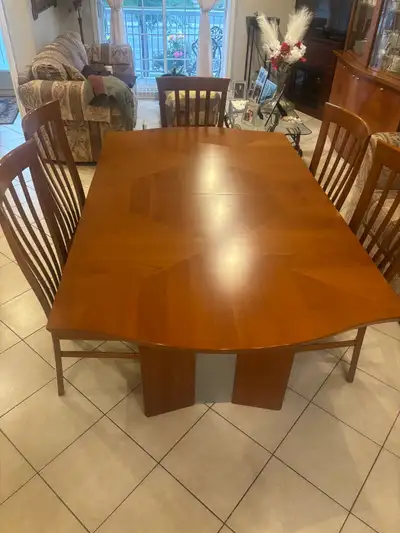Dining Room Table and 5 Chairs, View more